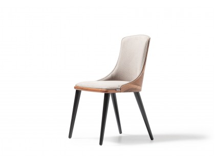Paris ceviz papel sırt sandalye modern